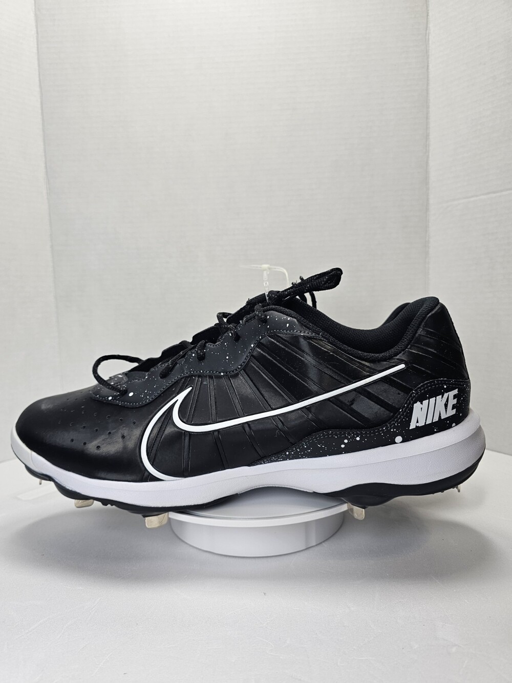 Nike Alpha Huarache Varsity 4 Low Men 15 Baseball Cleats Black DJ6516-001 - Picture 5 of 12